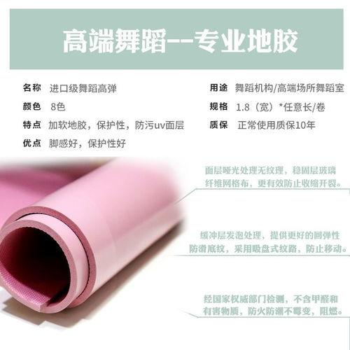 舞蹈專用PVC地膠 瑞琦塑膠地板，助力瑜伽與健身房安全耐磨體驗